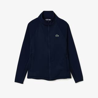 Veste mid-layer Golf slim fit en polaire Sweatshirts - Bleu - Lacoste - Femme