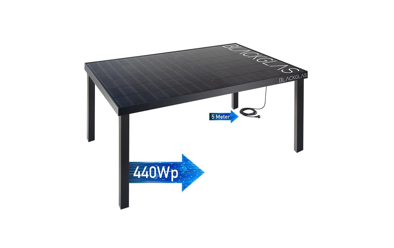 Solartisch ECOstyle SW 440 W<br>Solartisch Balkonkraftwerk ohne Rollen