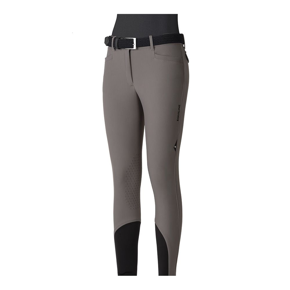 Equiline ATIRCE - Pantalon knee grip Femme deep sand