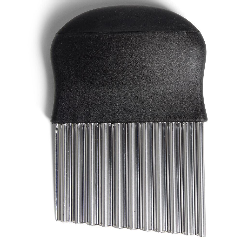 Coupe-pommes de terre lame ondulée inox et plastique