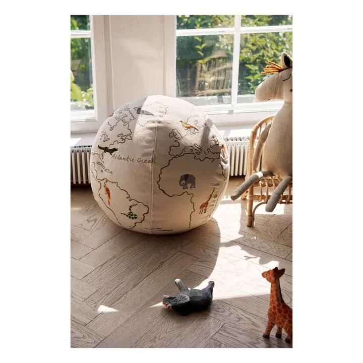 Ferm Living Kids Pouf World