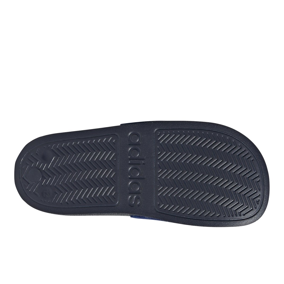 Facile à mettre-Adilettes-jb-Sandales athlétiques à glissière - Talon plat - Bleu