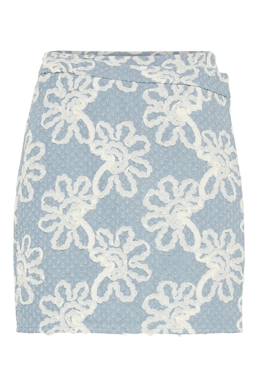 Pieces Pclibbey Mini Denim Skirt