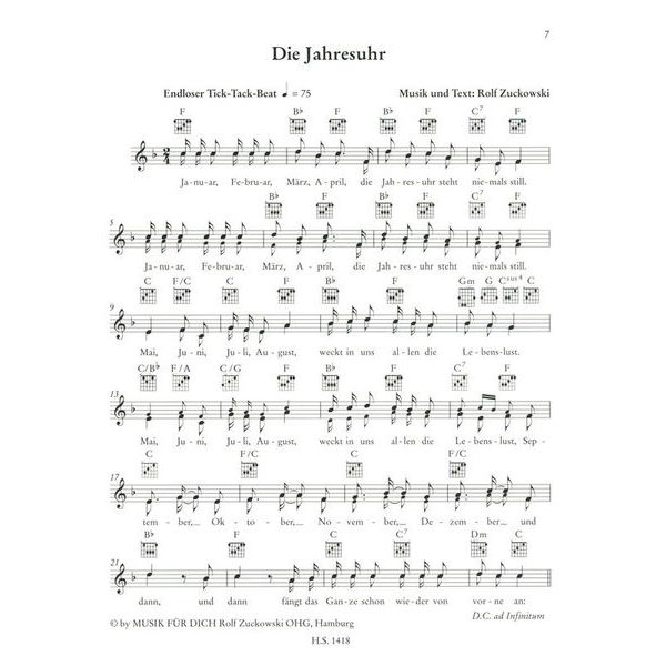 Sikorski Musikverlage Rolfs Top 100