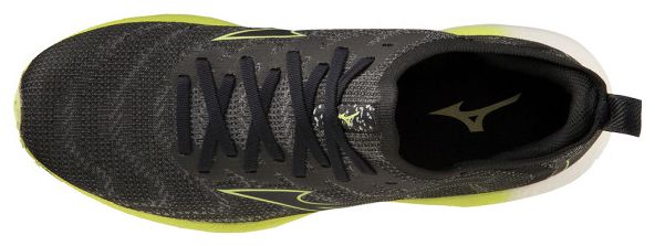 Chaussures de Running Mizuno Wave Neo Wind Noir Jaune