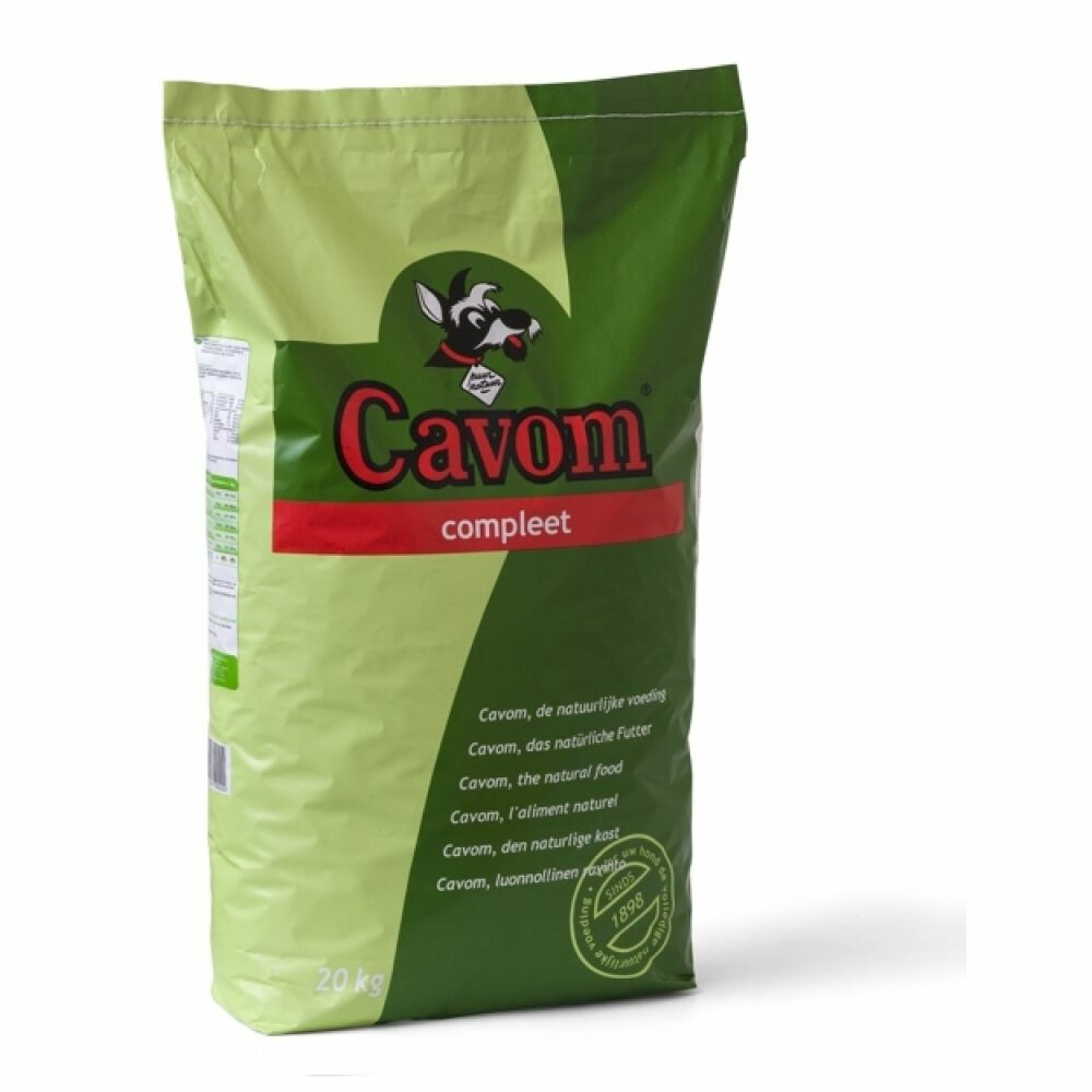 Cavom Compleet Hondenvoer Droog 20 kg