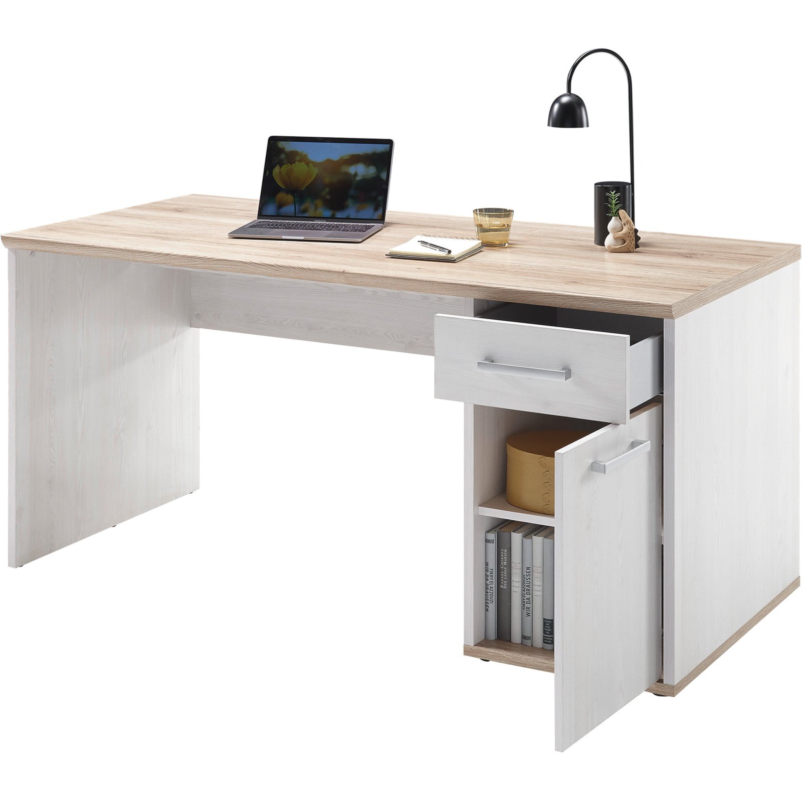 Schreibtisch Chalet Dekor Sibiu Lärche Eiche 160 x 76 x 73 cm