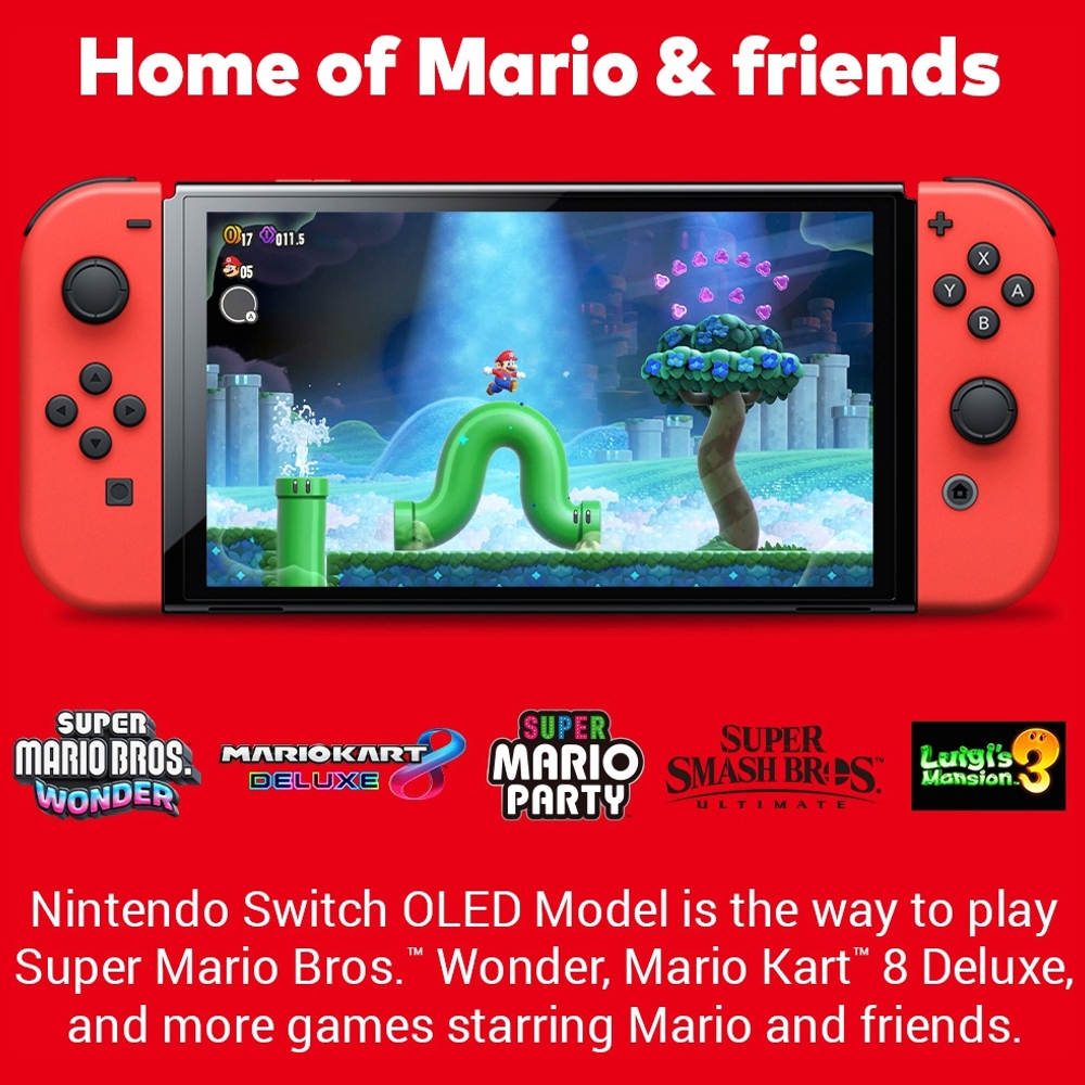 Nintendo Switch OLED Mario Red Edition