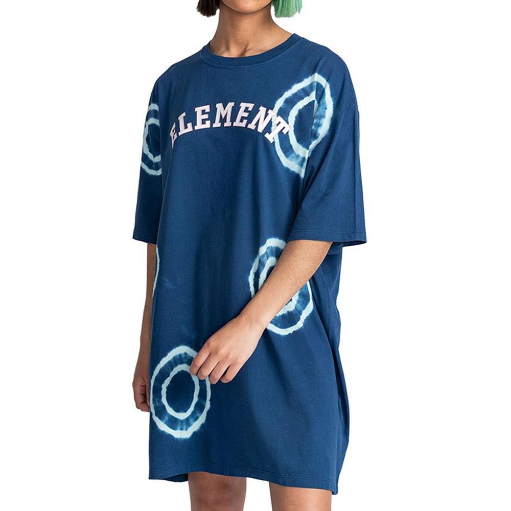 RVCA Robe Bleu Femme Element Szyget Circles