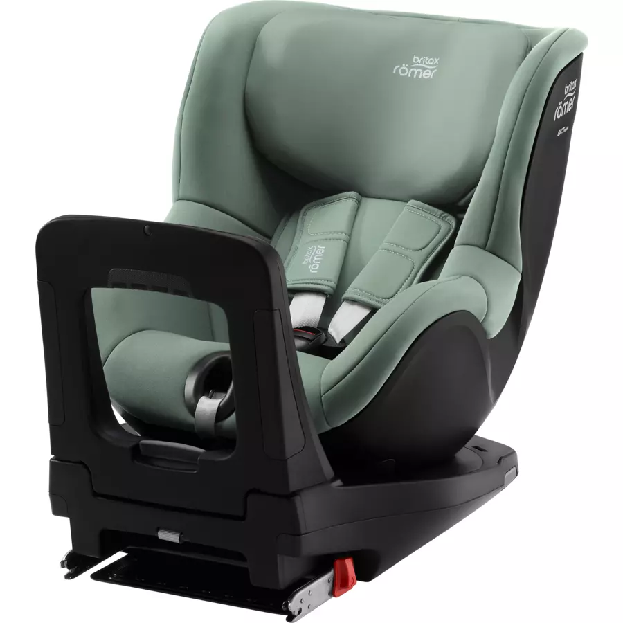 Britax Römer Reboarder Dualfix 3 i-Size Jade Green inklusive Flex Base iSENSE