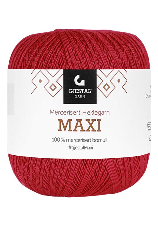 Heklegarn Maxi 100gr garnnøste