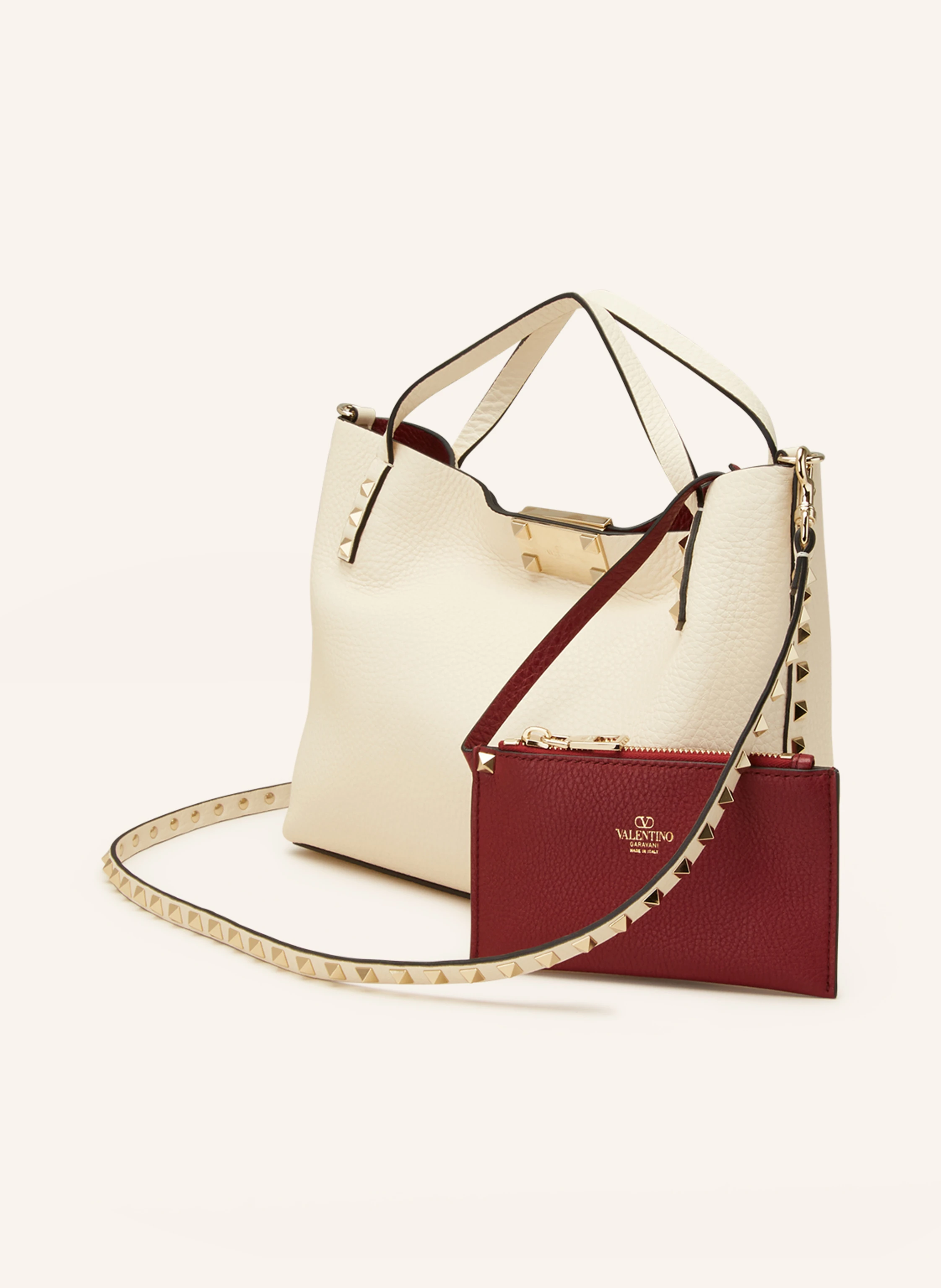 VALENTINO GARAVANI Handtasche ROCKSTUD mit Pouch