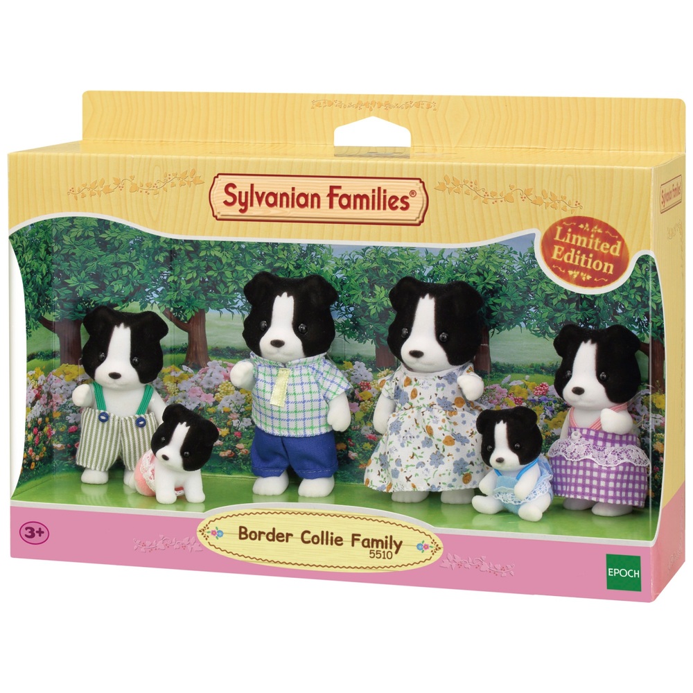 Sylvanian Families Border Collie Familie