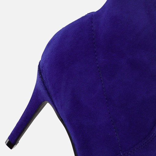 Mexx Miley Enkellaarsjes blauw Pu