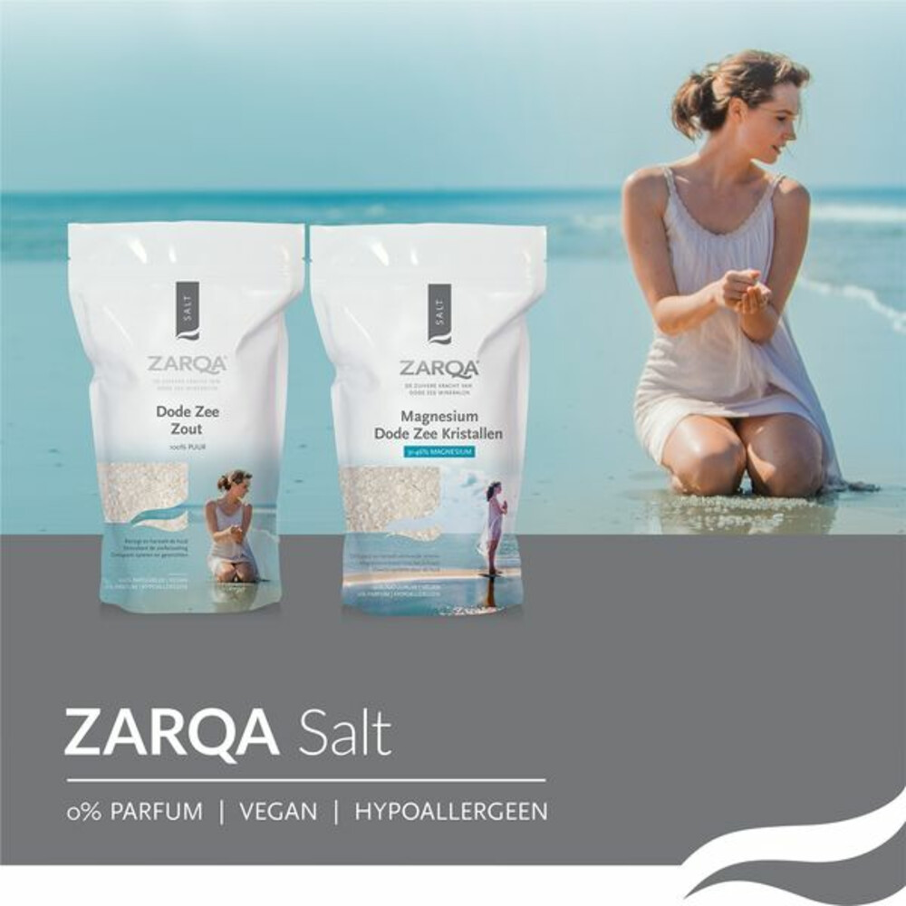 Zarqa Dode Zeekristallen Magnesium1 kg