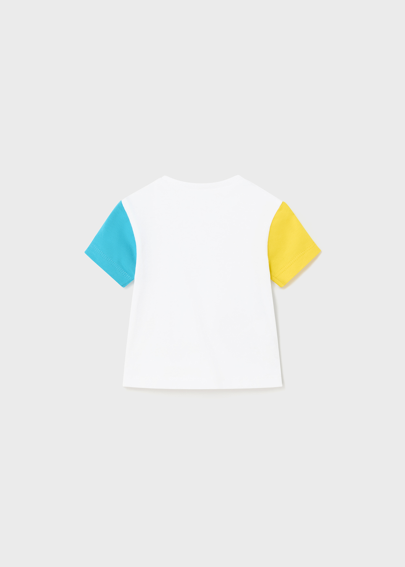 Conjunto de 2 camisetas estampadas Better Cotton para recém-nascidos, estampa Lake.