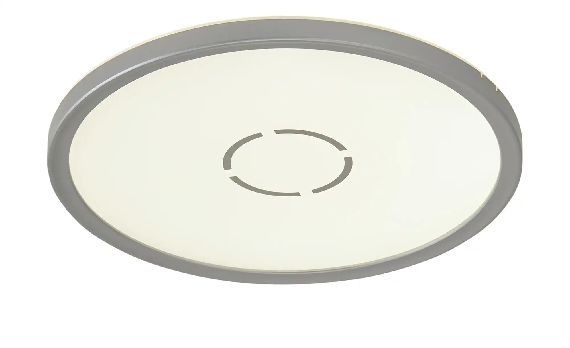 LED-Deckenleuchte,silber mit Hintergrundbeleuchtung
