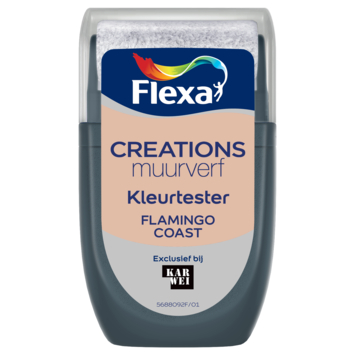 Flexa Creations muurverf Kleurtester Flamingo Coast 30ml