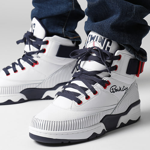 Baskets 33 Hi X Bronx 1BM02385 White Navy Red