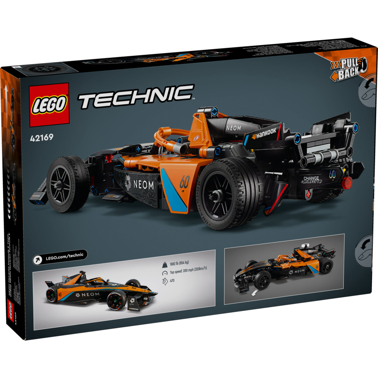 LEGO® Technic 42169 NEOM McLaren Formula E Race Car