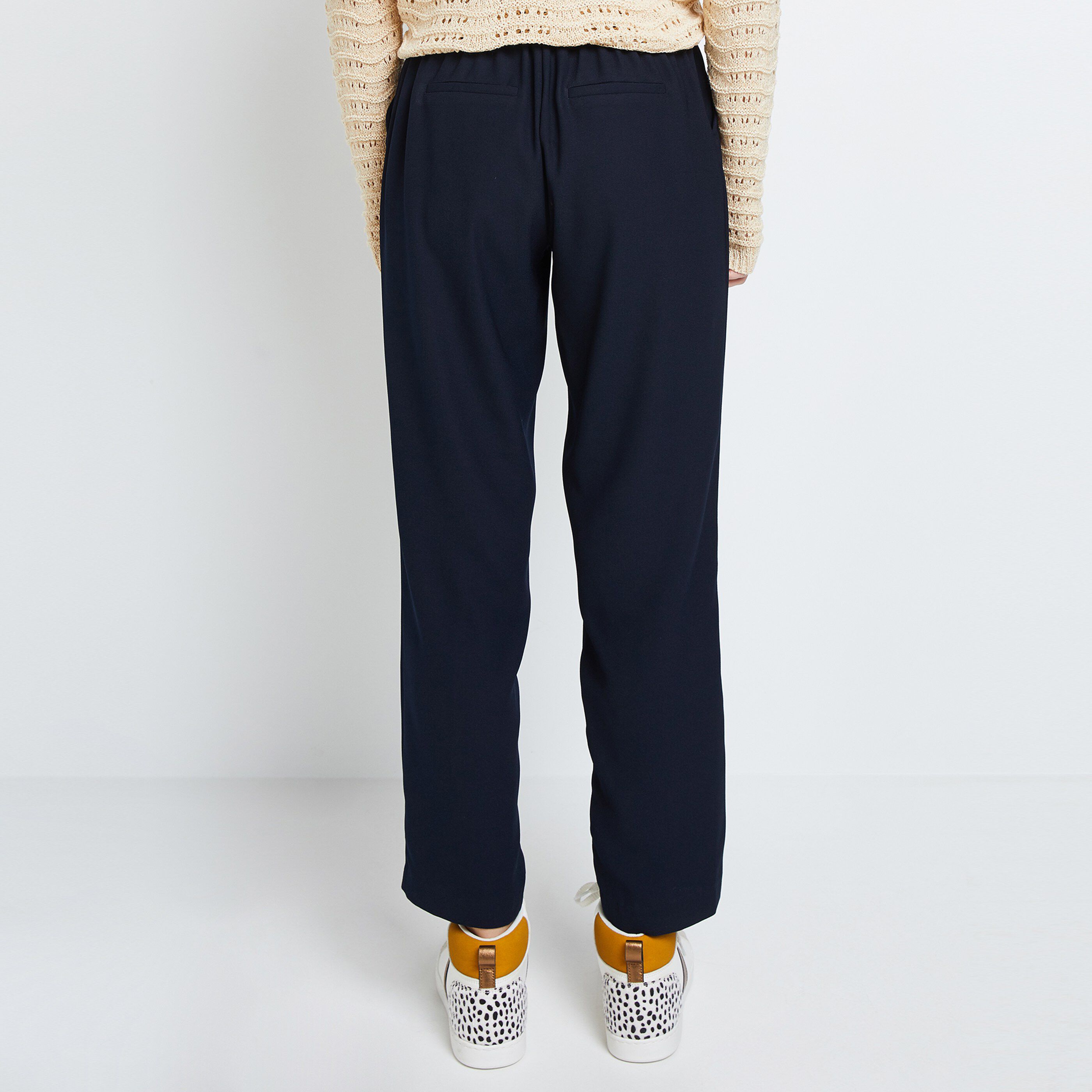 Pantalon fluide femme - BLEU