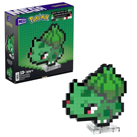 Mattel MEGA Pokémon Bisasam Pixel Art