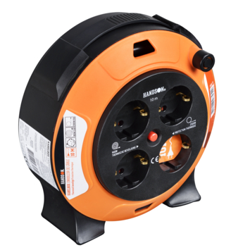 Handson Kabelbox 4-voudig RA 10 Meter