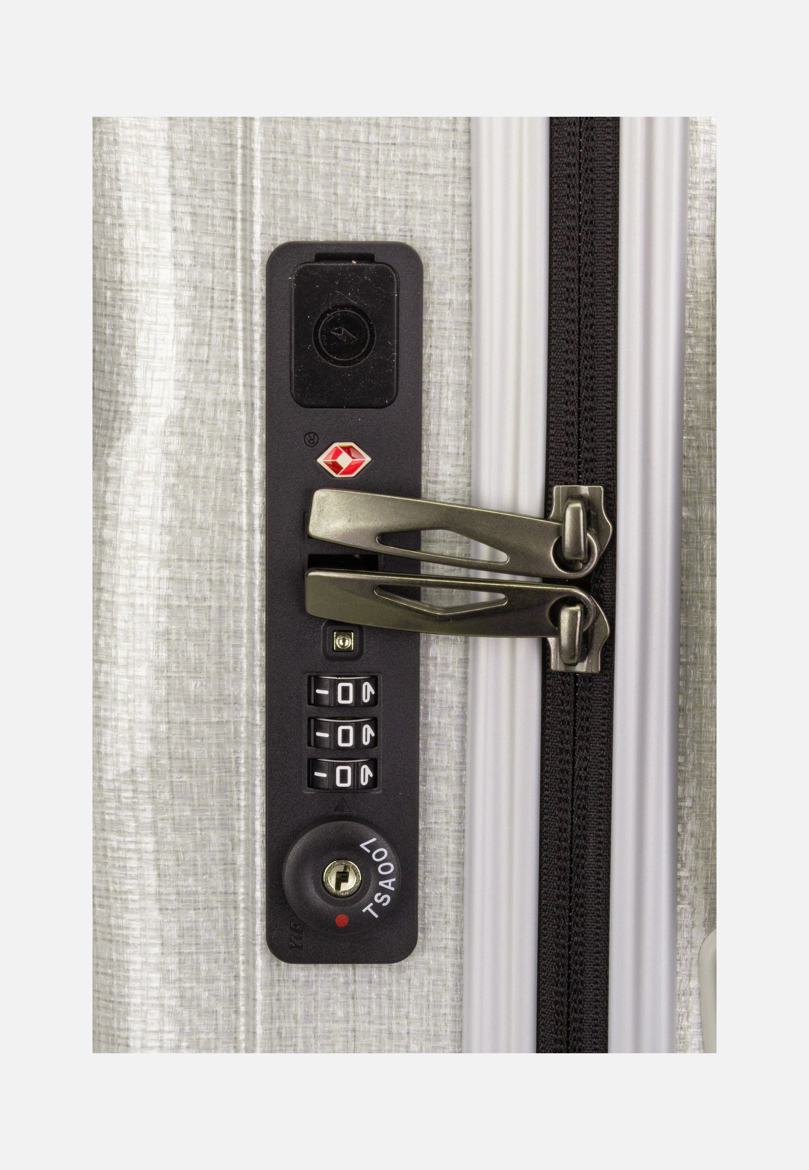 C-Lite Spinner 55 Off White - Koffer
