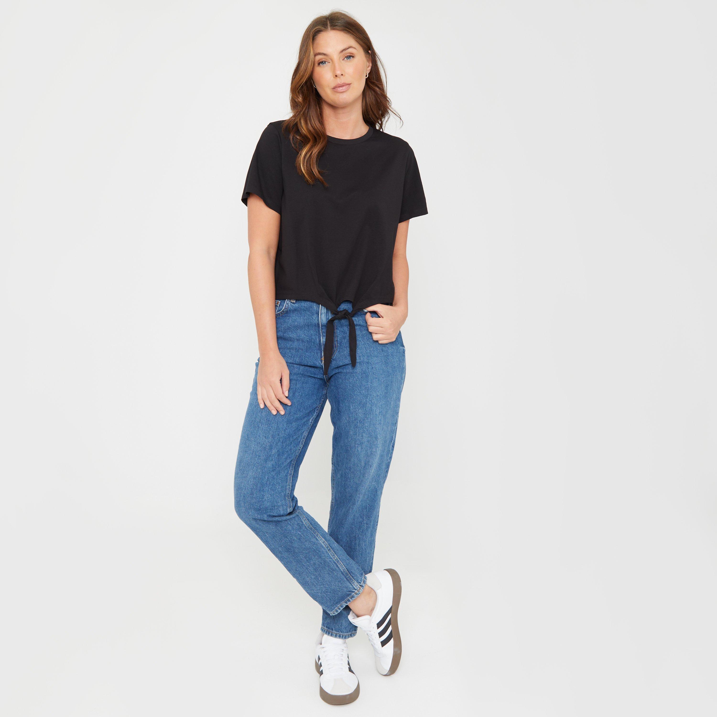 Be You Tie Front Tee