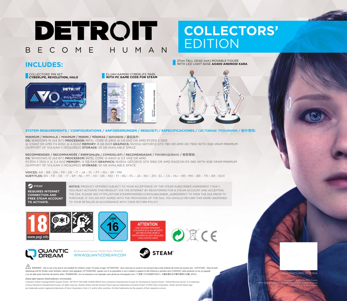 Detroit: Become Human (Collectors Edition)- PC