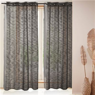 Voilage tissage fantaisie