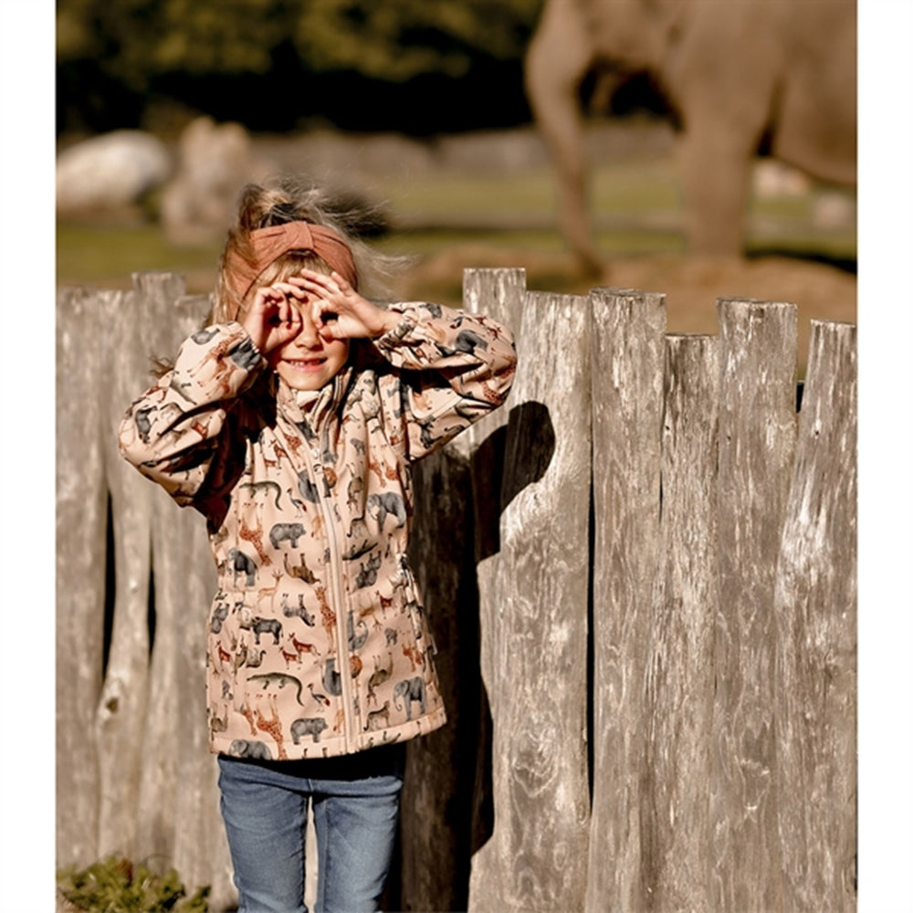 Softshell Jakke Nougat - Mikk-Line → Luksusbaby.dk