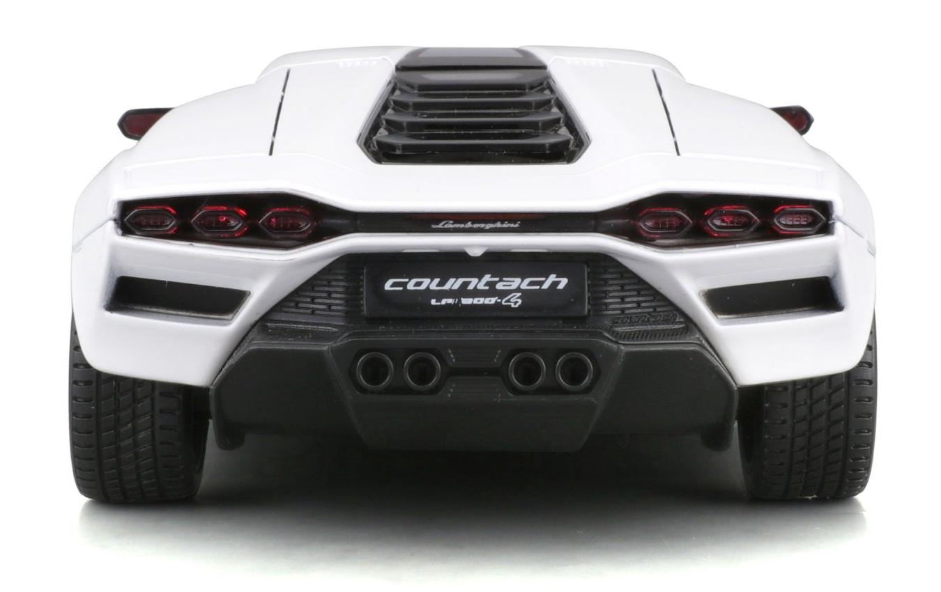 Lamborghini Countach LPI 800-4 Weiss 1:24Sammlermodell im Massstab 1:24