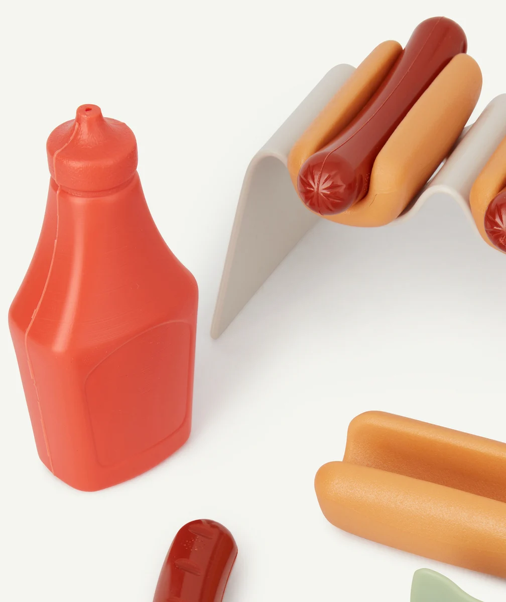 DANTOYKIT DE CUISINE HOT DOG EN BIOPLASTIQUE