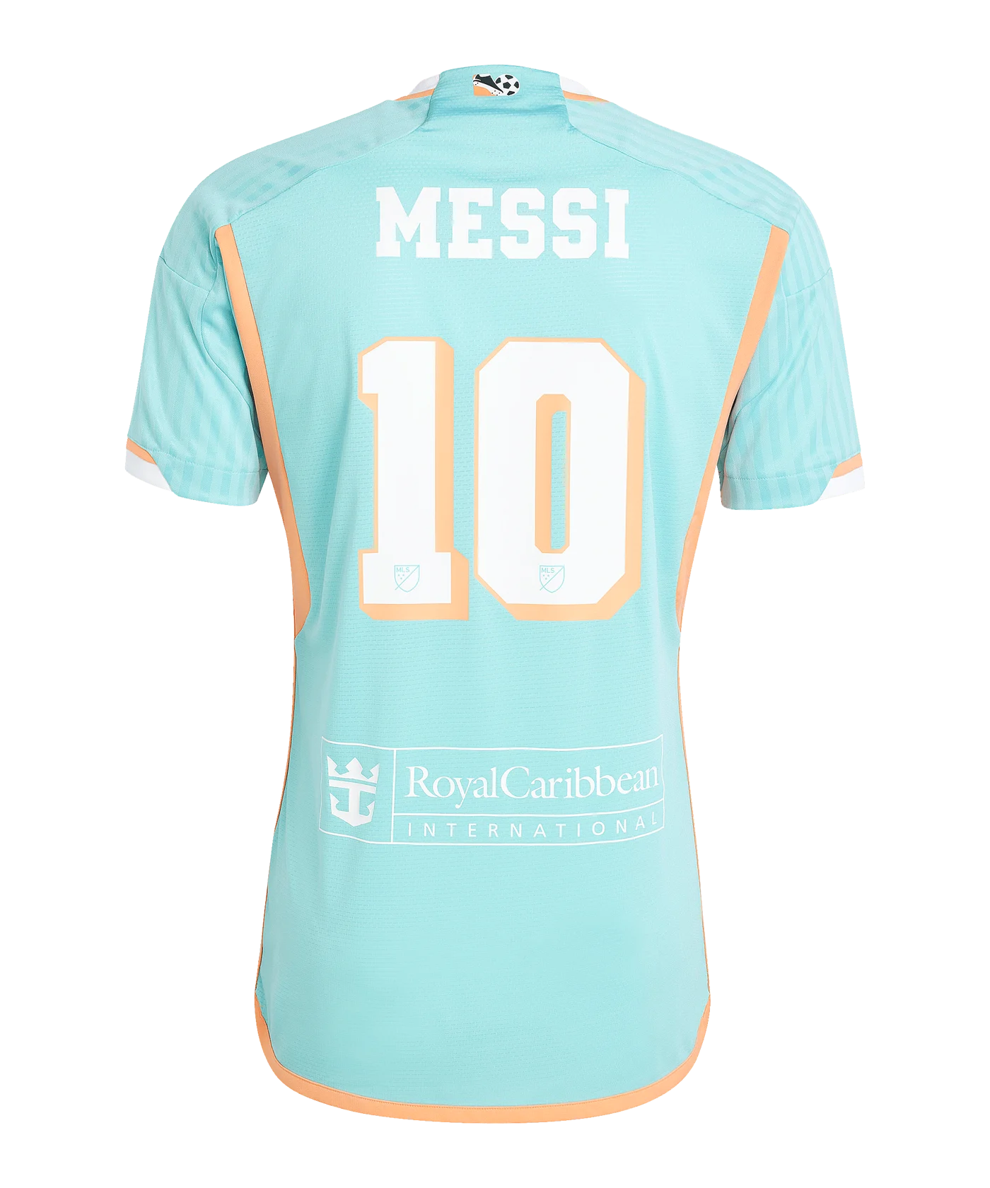 adidas Inter Miami Auth. Trikot 3rd 2024 Messi Türkis