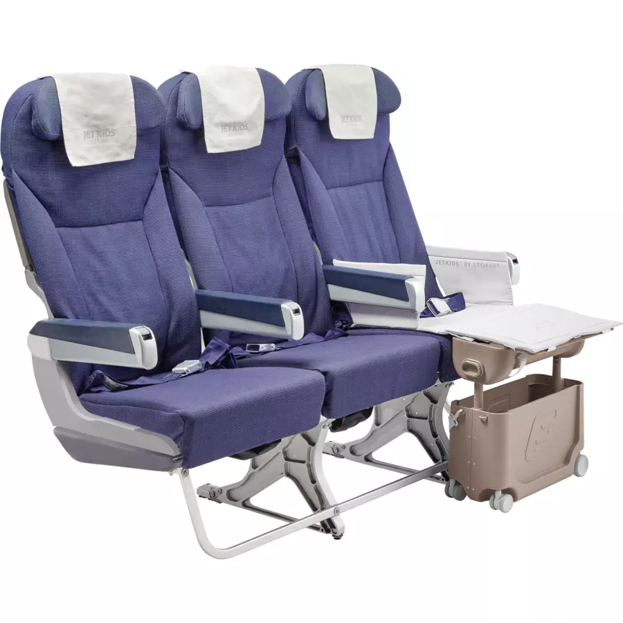 JETKIDS™ BY STOKKE® Aufsitzkoffer BedBox™ Limited Edition Creamy Cappuccino