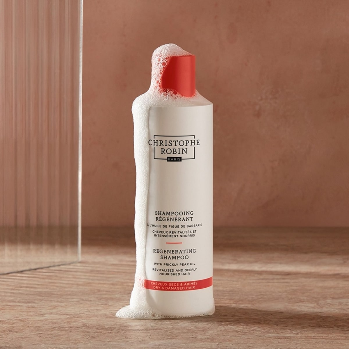 Christophe Robin Rituel Régénérant Shampooing Régénérant à L'Huile de Figue de Barbarie