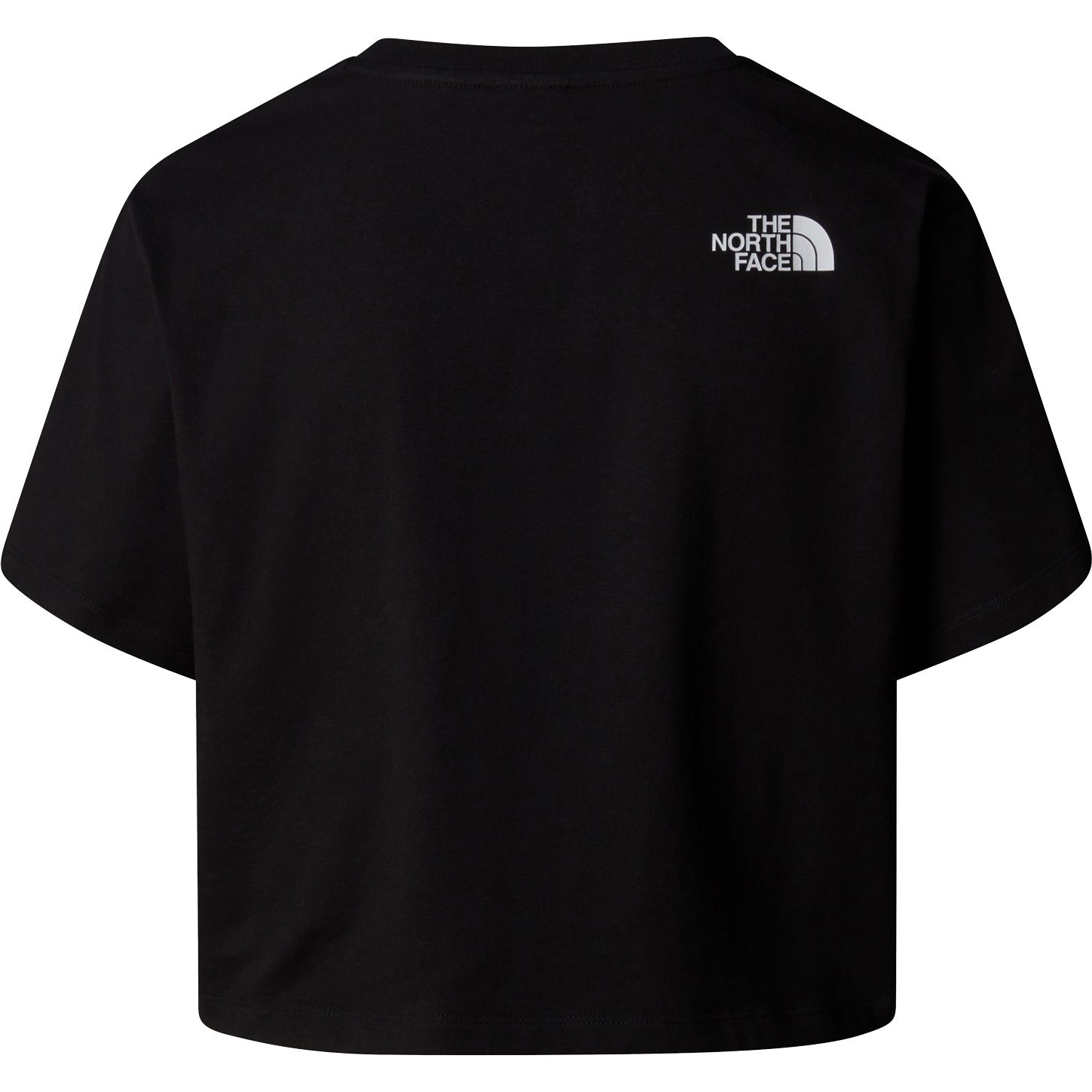 The North Face® Cropped Simple Dome T-Shirt Damen schwarz