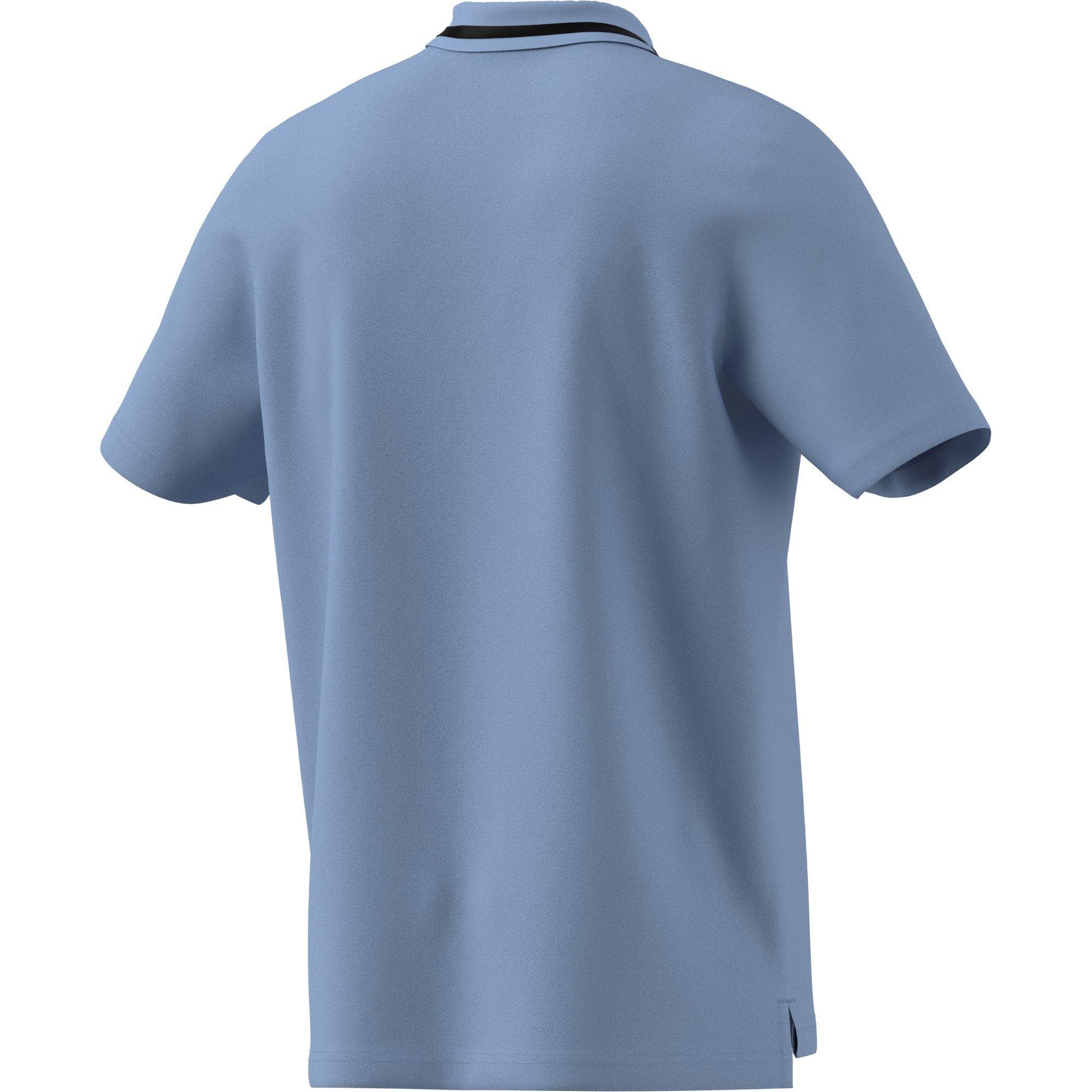adidas Essentials Mens Cotton 3-Stripes Polo Shirt