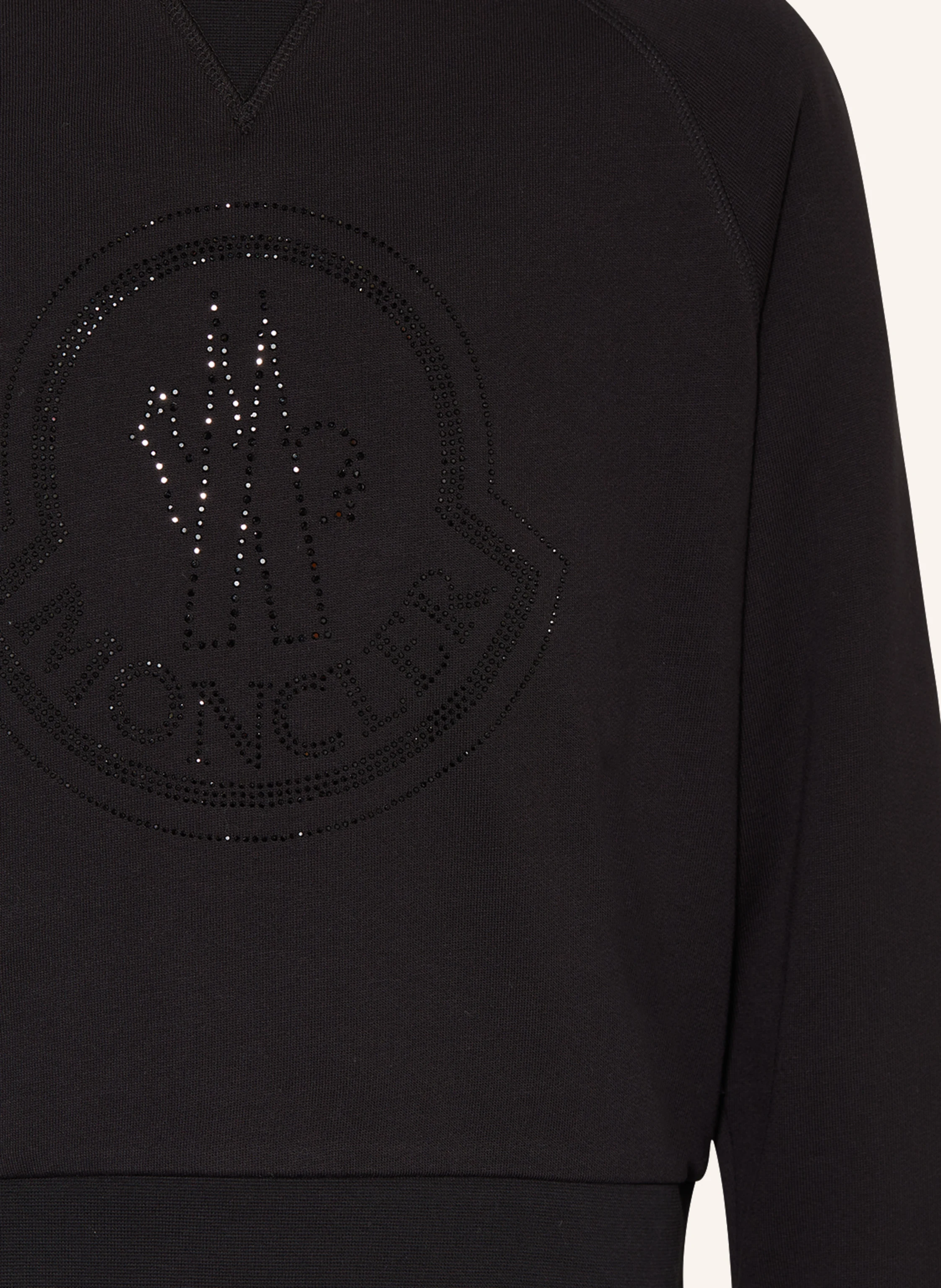 MONCLER enfant Sweatshirt mit Schmucksteinen