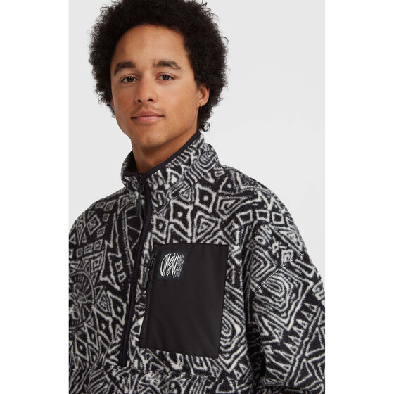 O'Neill Surf Heroes High Pile Hz Fleece White/Black Men FA24