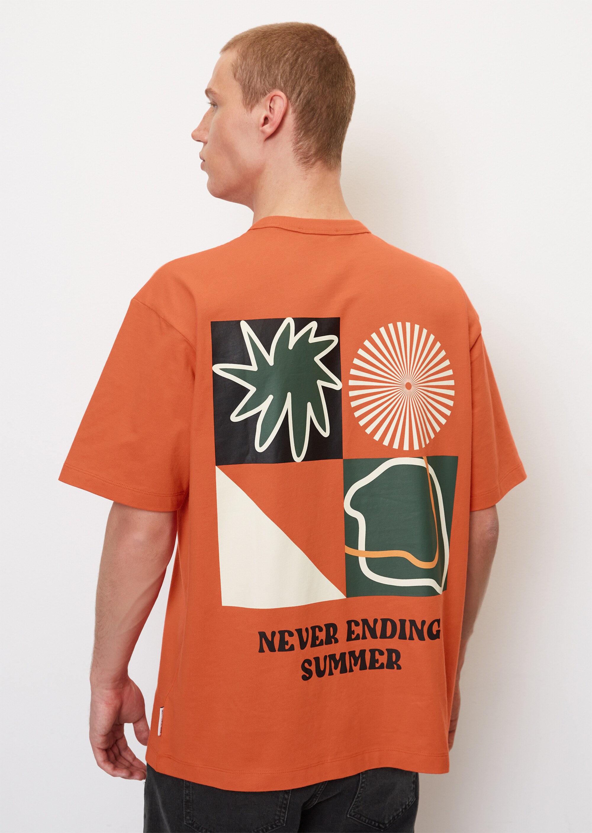 Oversize-Longsleeve mit Rückenprint