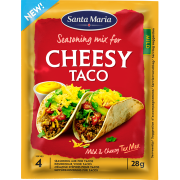 Santa Maria Cheesy Taco Kruidenmix 28 g
