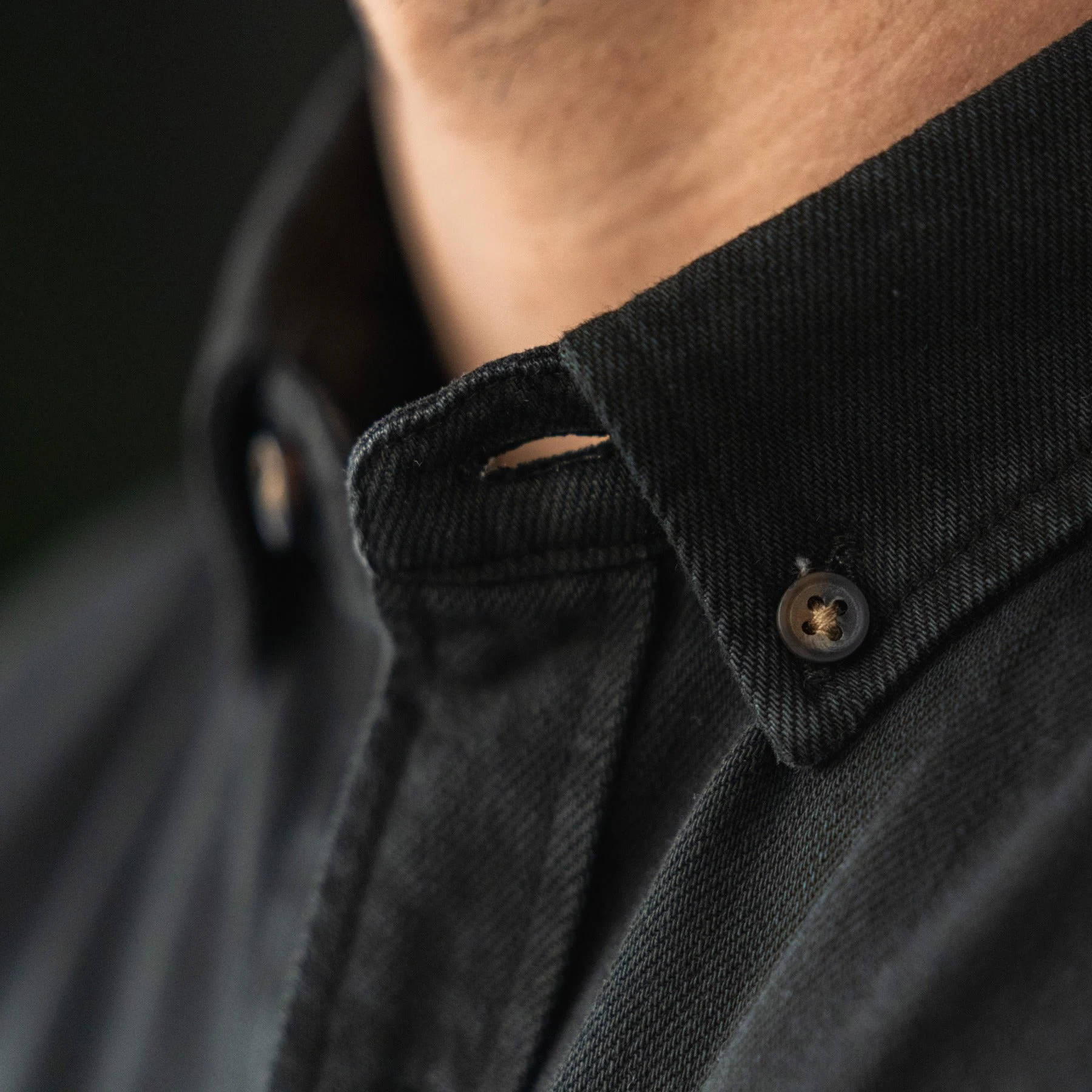 Chemise en denim | Noir