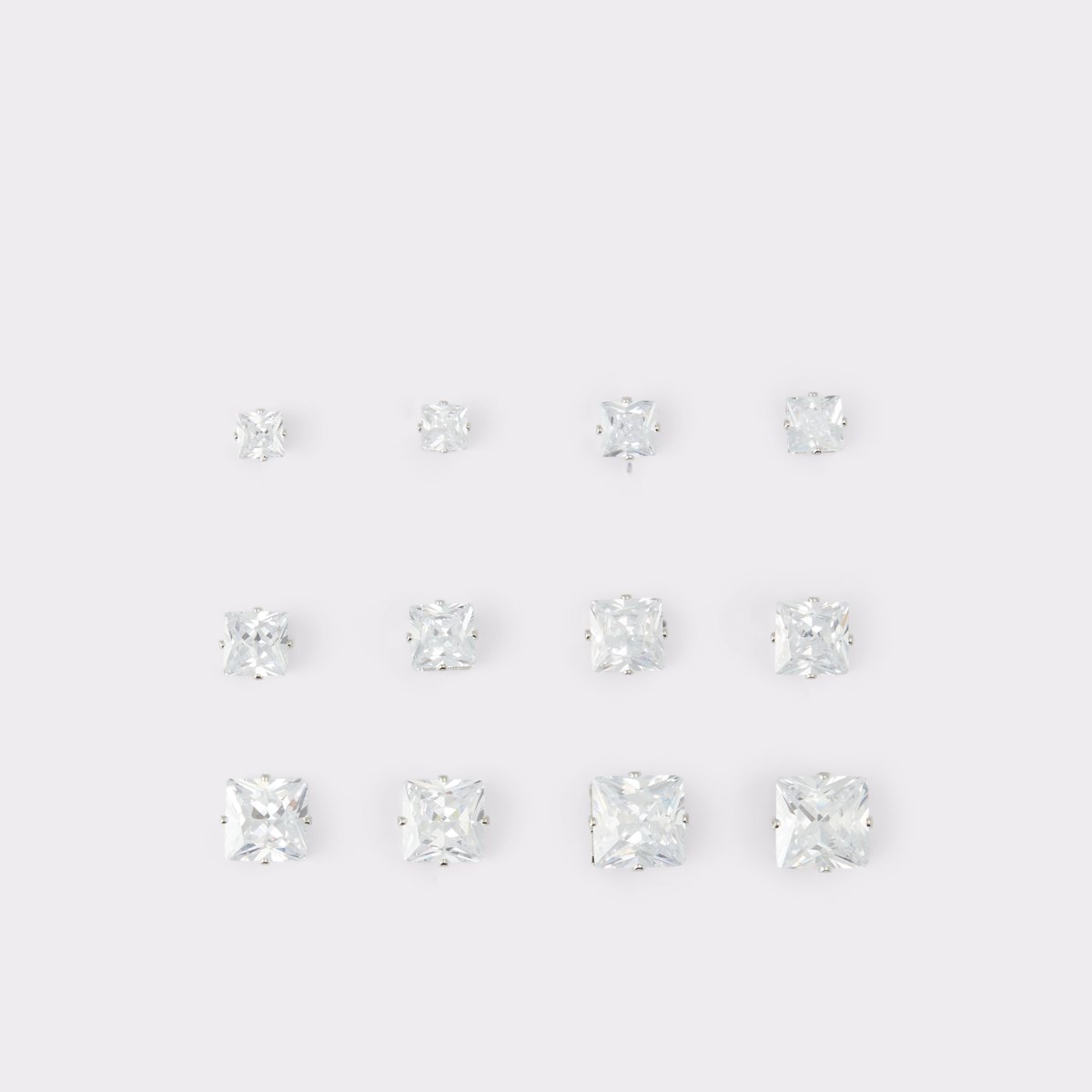 Laportea Silver-Clear Multi Women Earrings