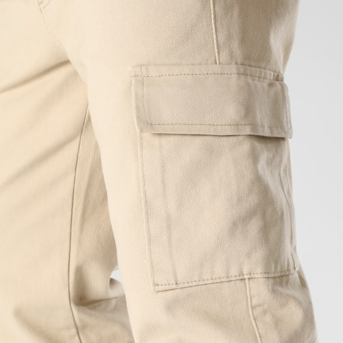 Pantalon Cargo Large Avec Poches 2925 Beige