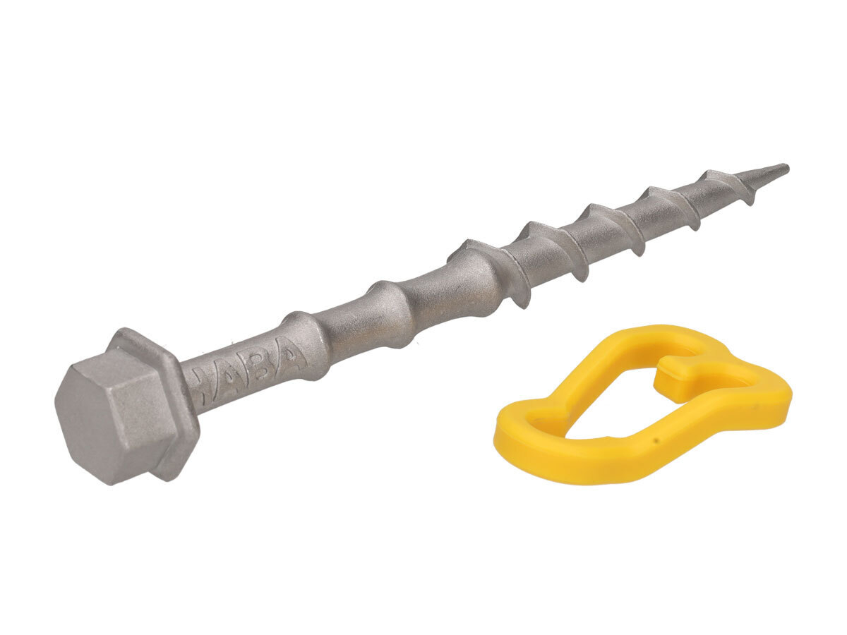 Haba Alu-Camp schroefharingen 15 cm - set van 4