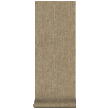 Vliesbehang Canvas warm bruin (dessin 125085)