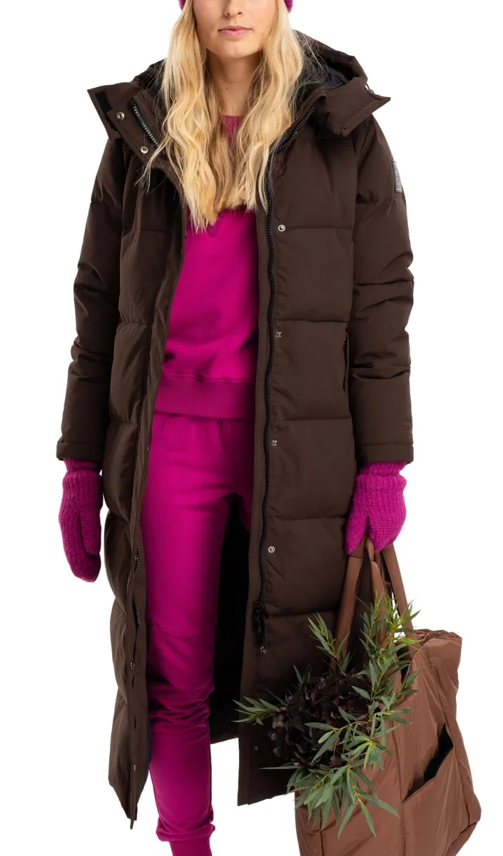 Twentyfour Mellow Ada Parkas D Mørk Brun