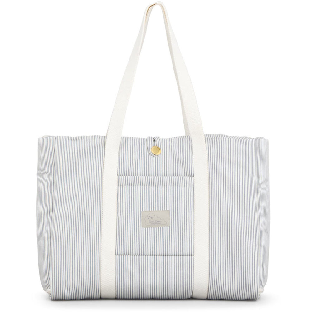 Køb Cam Cam Copenhagen Classic Stripes Blue Fold-Out Pusletaske